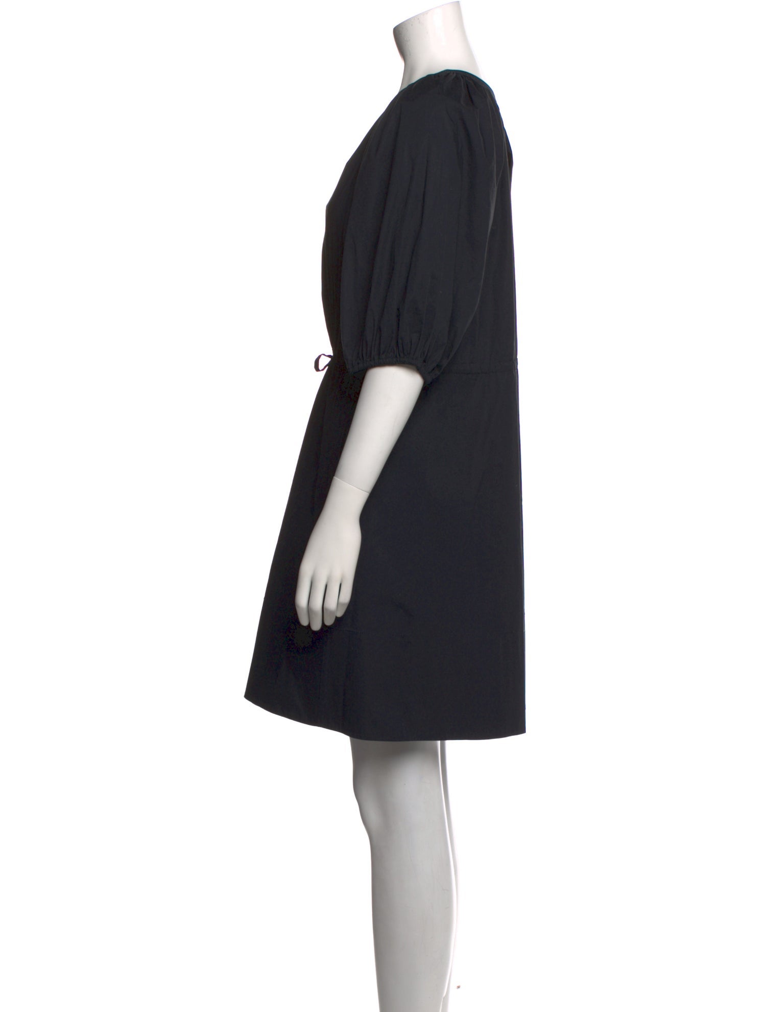 Staud Scoop Neck Mini Dress